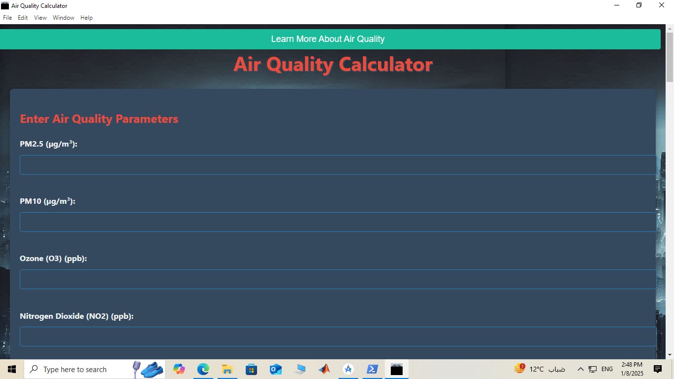 Air Quality Calculator
